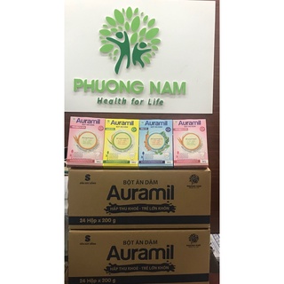 Bột ăn dặm Auramil rau củ 200gr