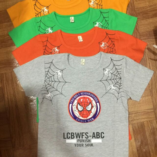 Áo Nam nhện và super man
