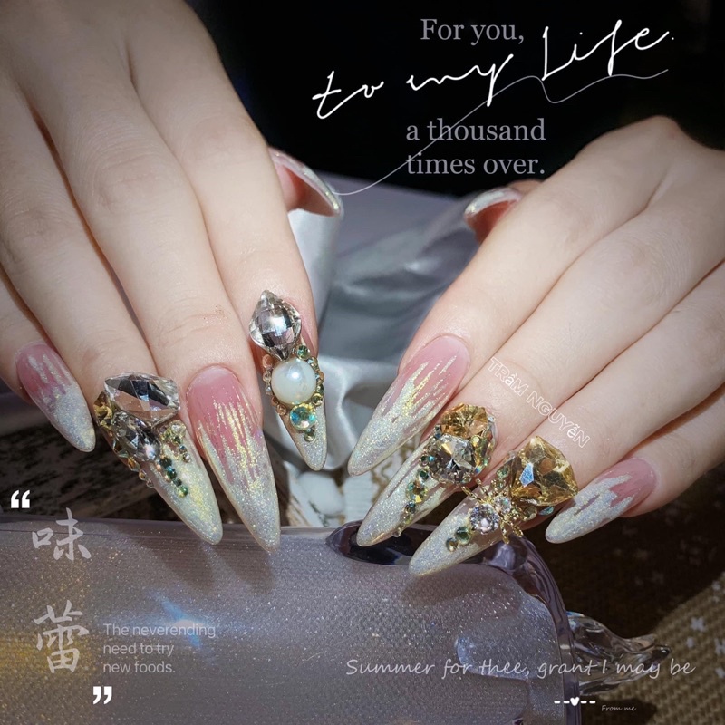 Sơn thạch MLADEA sơn móng tay gel tone màu nâu xanh rêu tím thạch đen mã 01 đến 18