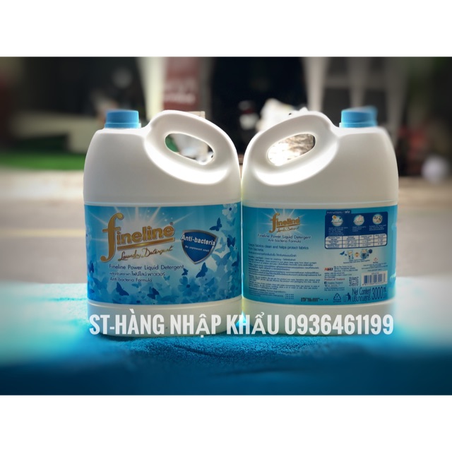 [MÀU XANH]Nước giặt fineline Thái lan 3000ml