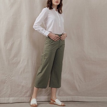 Áo Sơ Mi Linen Dài Tay Nữ Giordano 05340005