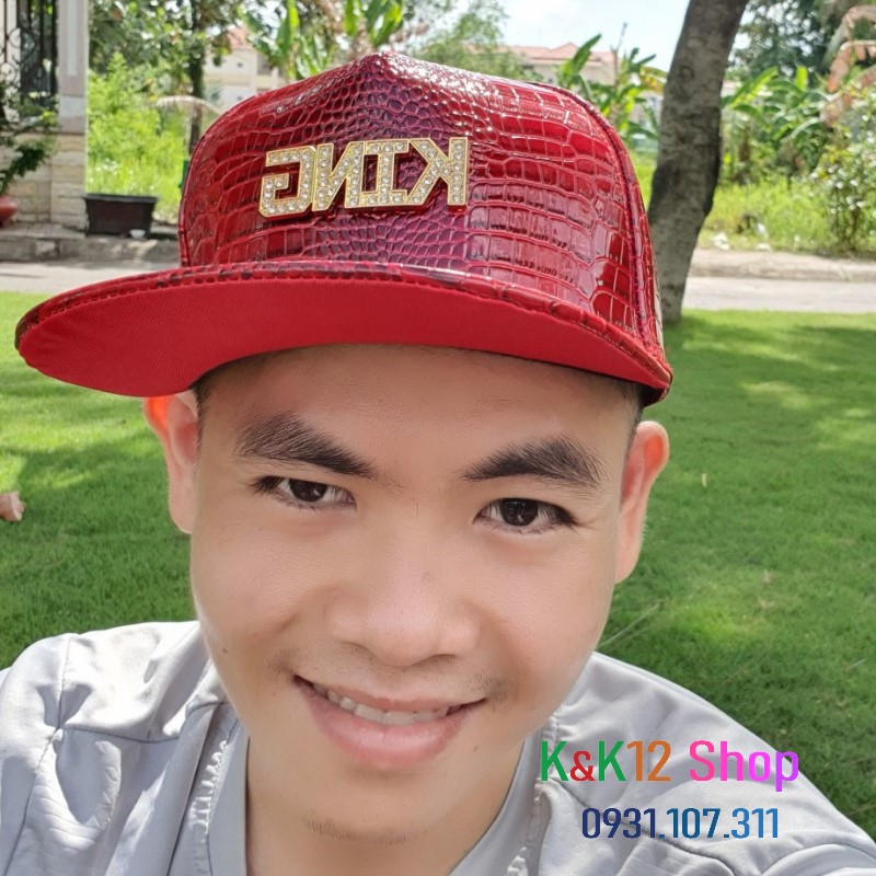 [ Độc quyền] Mũ HIPHOP xu hướng Âu - Mỹ logo King cực chất, thời trang trẻ, thời trang hiện đại phù hợp cho Nam và Nữ
