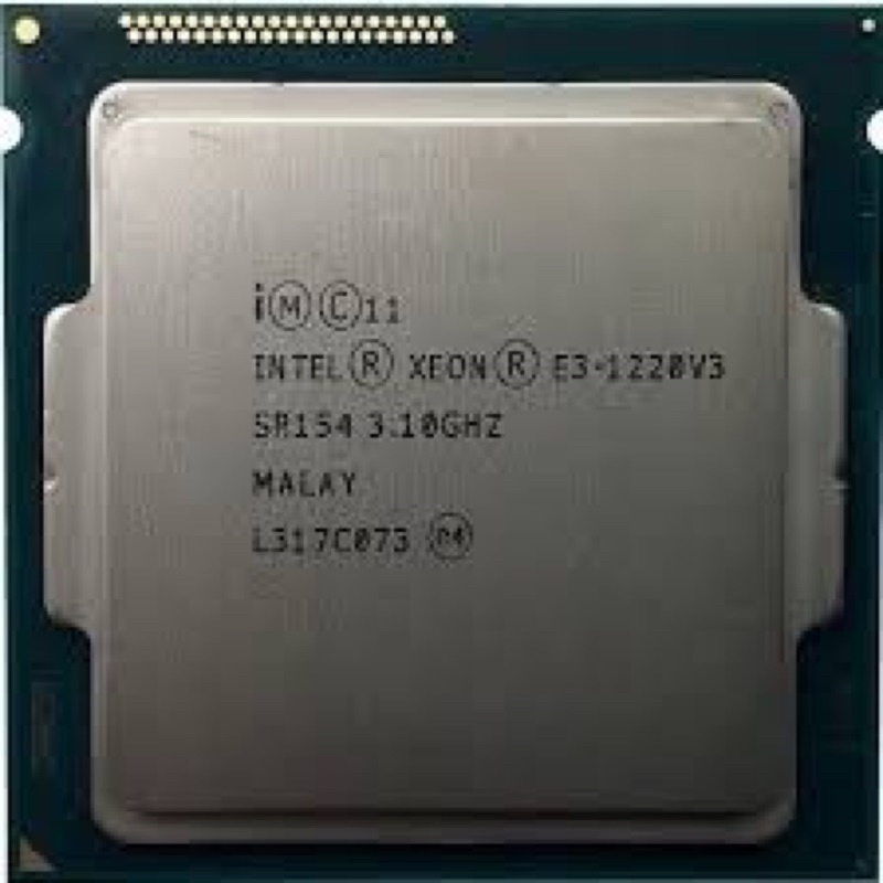 CPU Xeon 1220V3 4 nhân 4 luồng 8M cache 3,1ghz up to 3,5ghz socket 1150 hàng chính hãng bảo hành 24th
