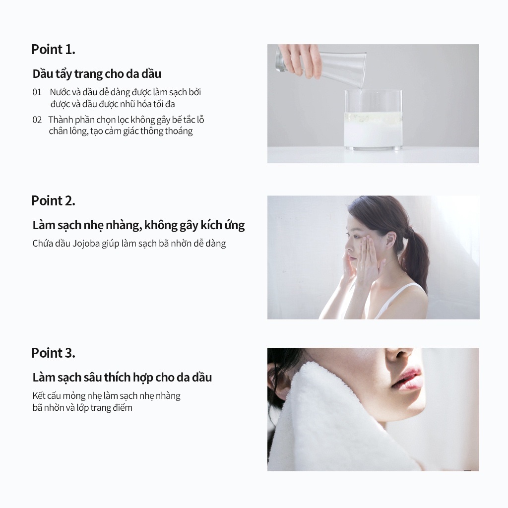 Dầu tẩy trang CELIMAX Jojoba làm sạch mụn đầu đen dung tích 20ml