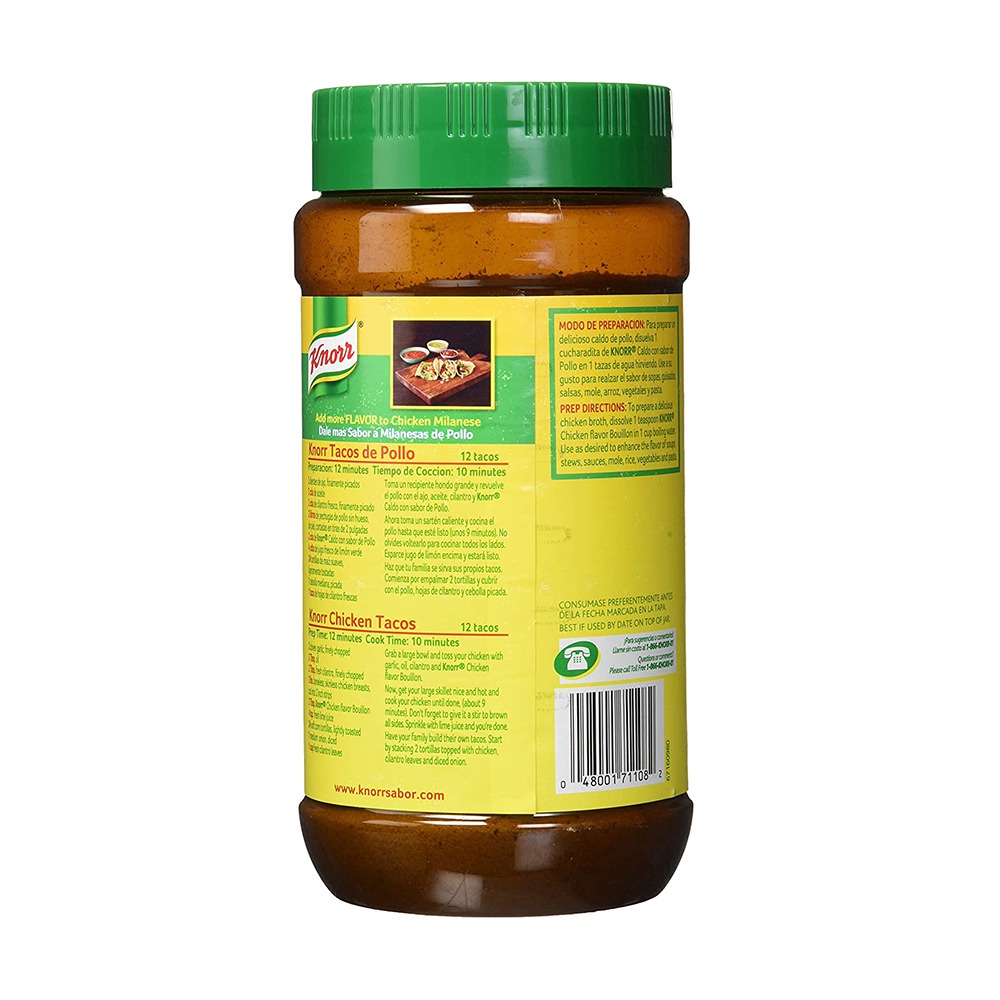 Hạt nêm Knorr Chicken Flavor Bouillon của Mỹ 1kg