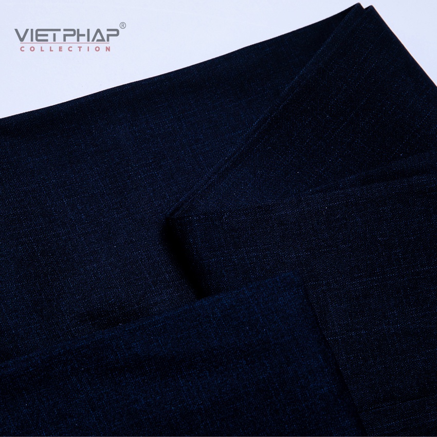 Quần Tây Âu Nam Không Ly Cao Cấp 9858 Việt Pháp. Chất liệu Polyester &amp; Visco Chống Nhăn, Độ Bền Cao &amp; Thoáng