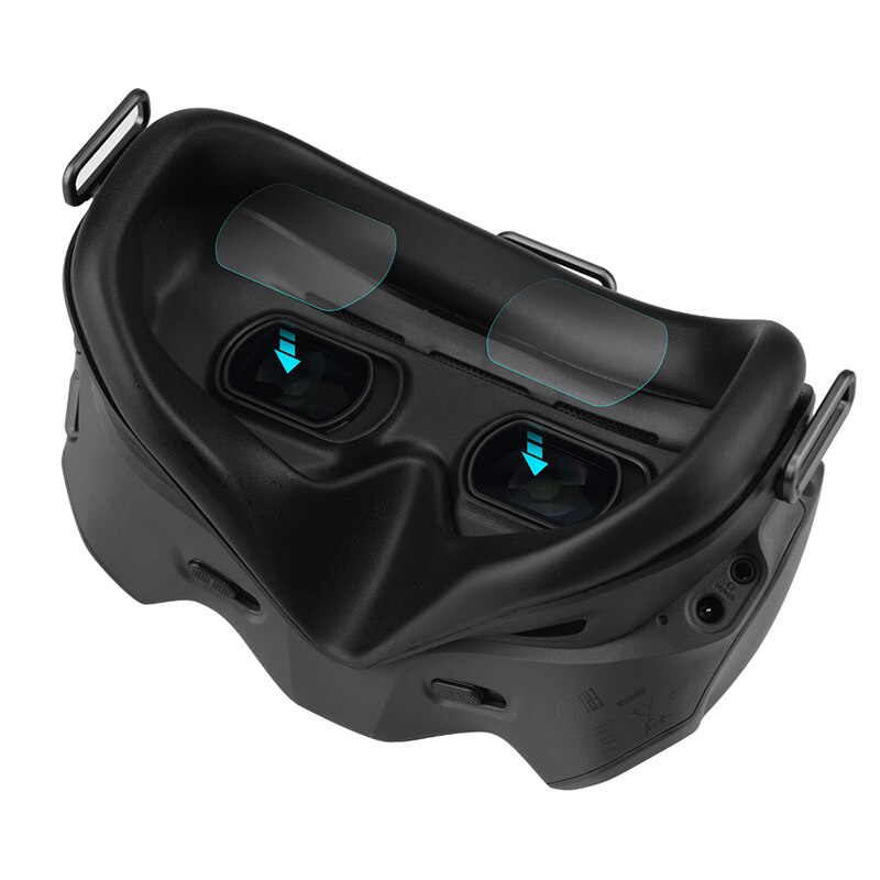 Kính Cường Lực 9H HD Bảo Vệ Chống Bụi Chống Trầy Xước Cho Drone DJI FPV V2