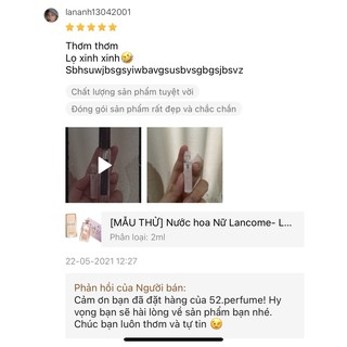 [MẪU THỬ] Nước hoa nữ YSL Libre EDP - 52.Perfume