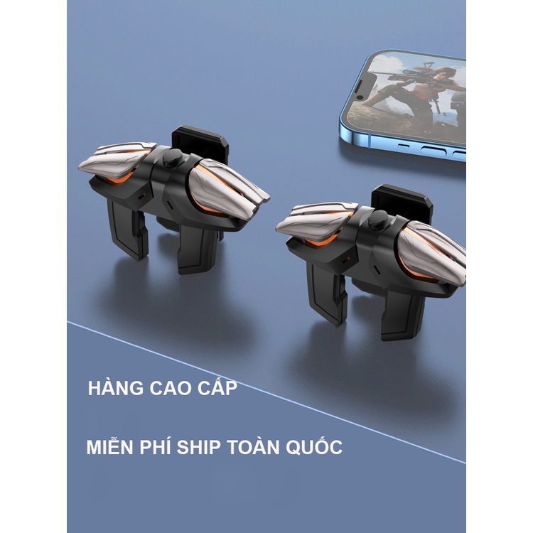 [HÀNG CAO CẤP]  AUTO TAP 6 NGÓN JS61 | Nút chơi game auto tap 6 NGÓN dành cho game FPS Freefire, PUBG, COD