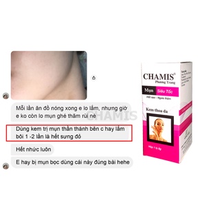 Kem giảm mụn siêu tốc, mờ thâm sẹo CHAMIS
