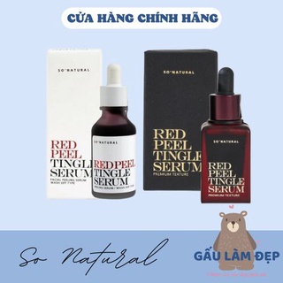 Tinh Chất Tái Tạo Da So'Natural Red Peel Tingle Serum