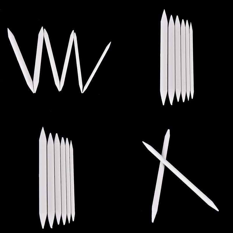 Bộ 6 Dụng Cụ Hỗn Hợp Vẽ Phác Thảo 6 Kích Cỡ Màu Pastel