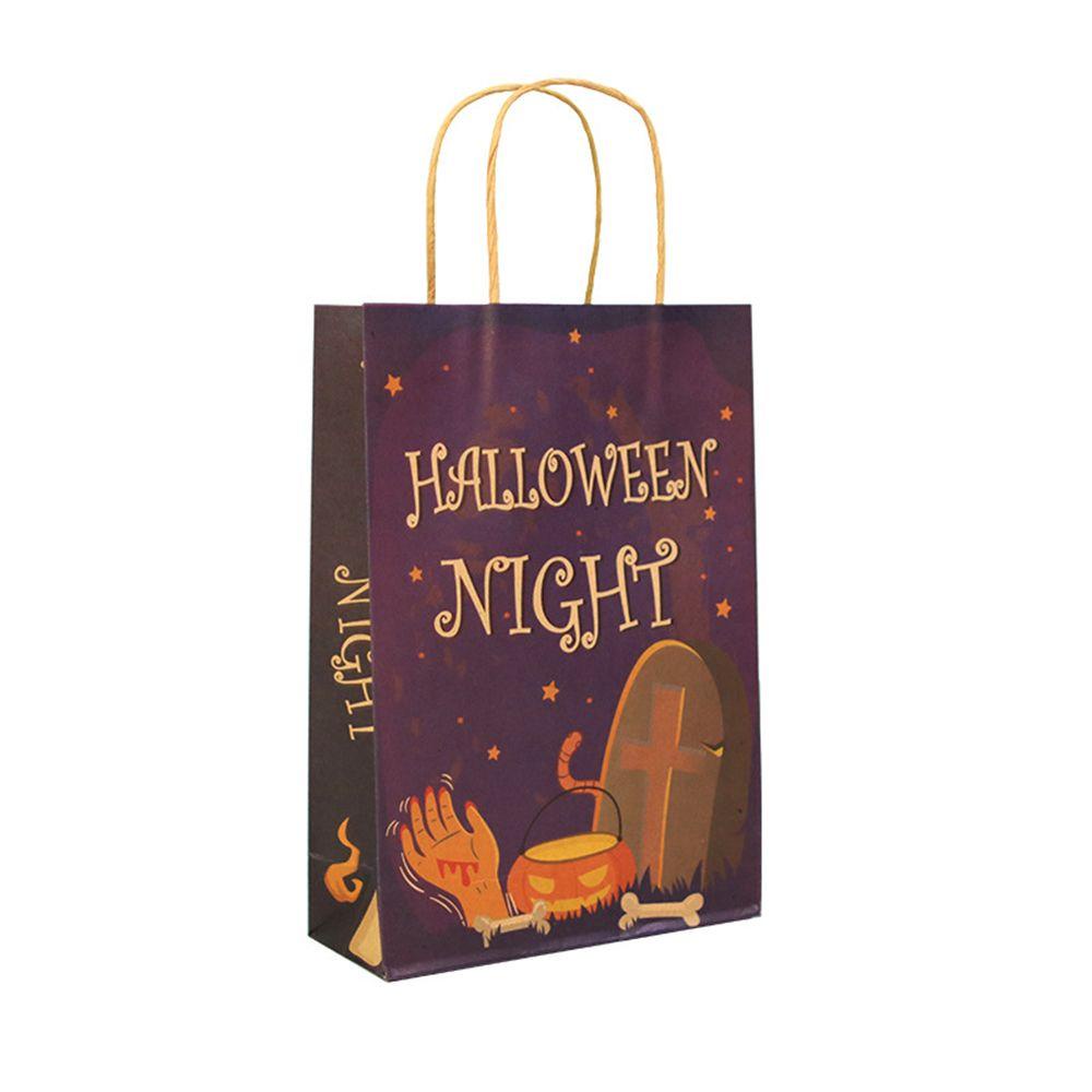 Set 10 Hộp Đựng Kẹo / Thức Ăn Vặt Trang Trí Tiệc Halloween