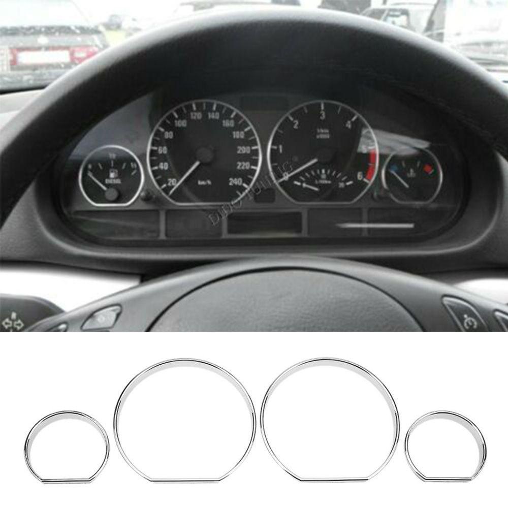 Vòng Đồng Hồ Đo Tốc Độ Tự Động Bằng Sợi Carbon Cho BMW E46 3 Series 1998-2005 M3 2000-2006