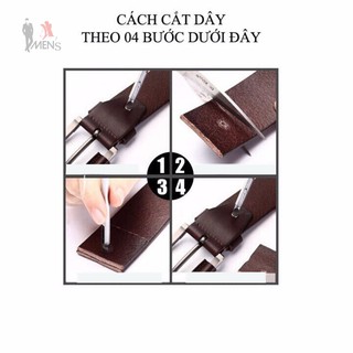 Thắt lưng da nam dây nịt nam da thật cao cấp