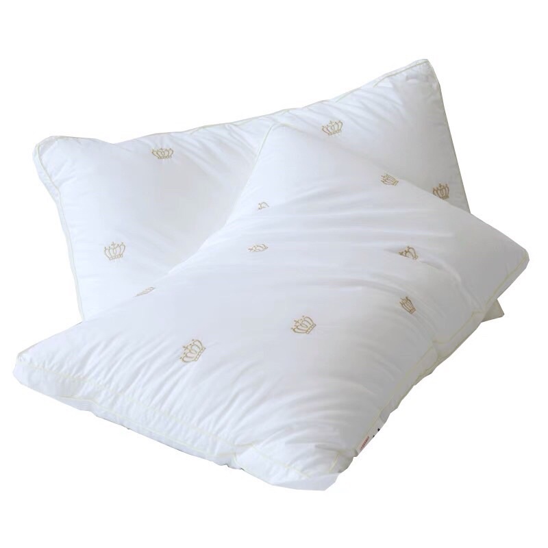 Ruột gối Vương miện Cotton lụa mát lạnh cao cấp nhập khẩu size 50-70cm