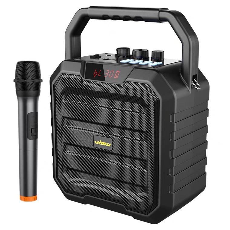 Loa Bluetooth W-King K1S VIMU - Loa karaoke không dây, công suất 40W - kèm microphone