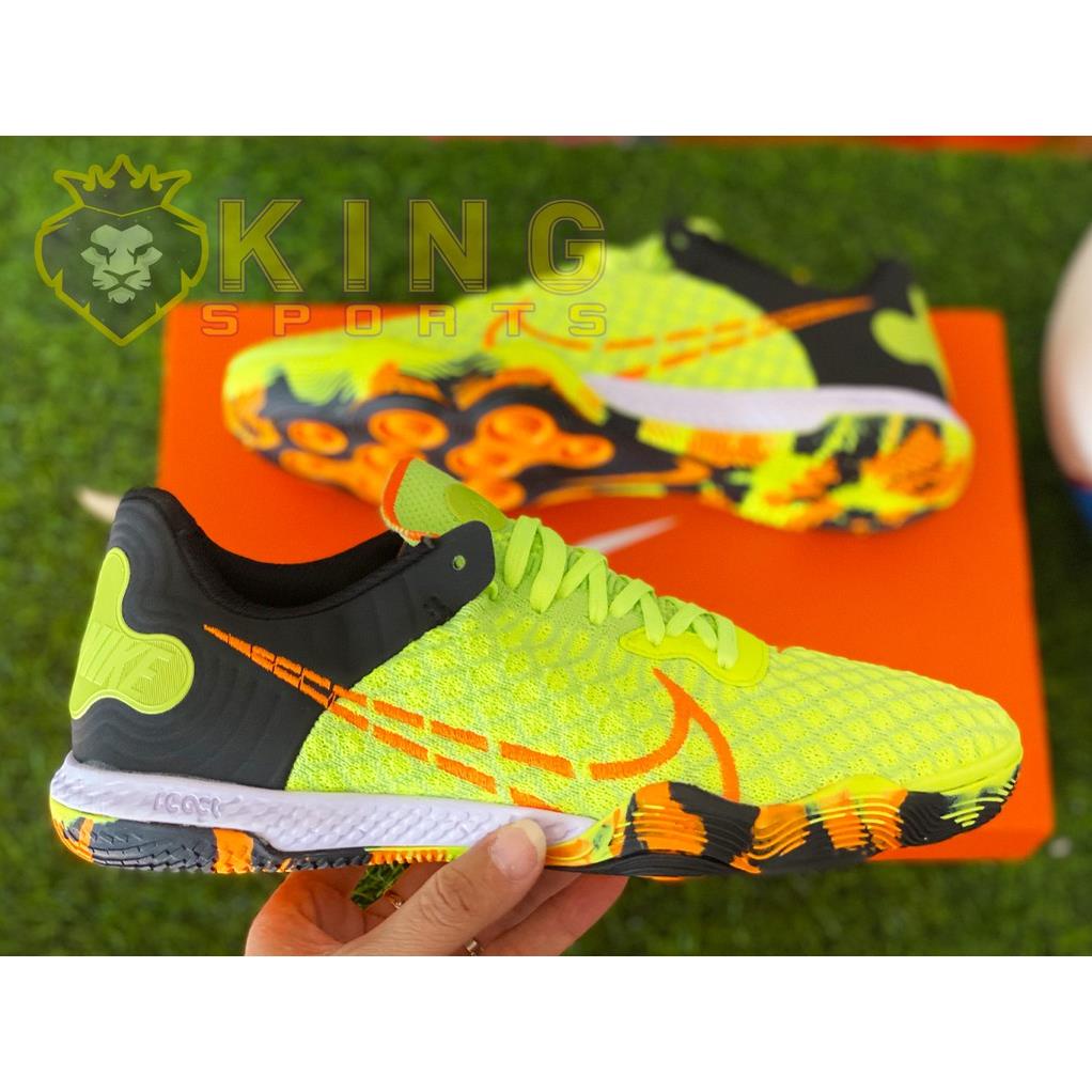 sale 12-12 Giày bóng đá đế bằng REACT GATO màu chuối