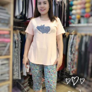 Đồ bộ mặc nhà lửng 55-70kg