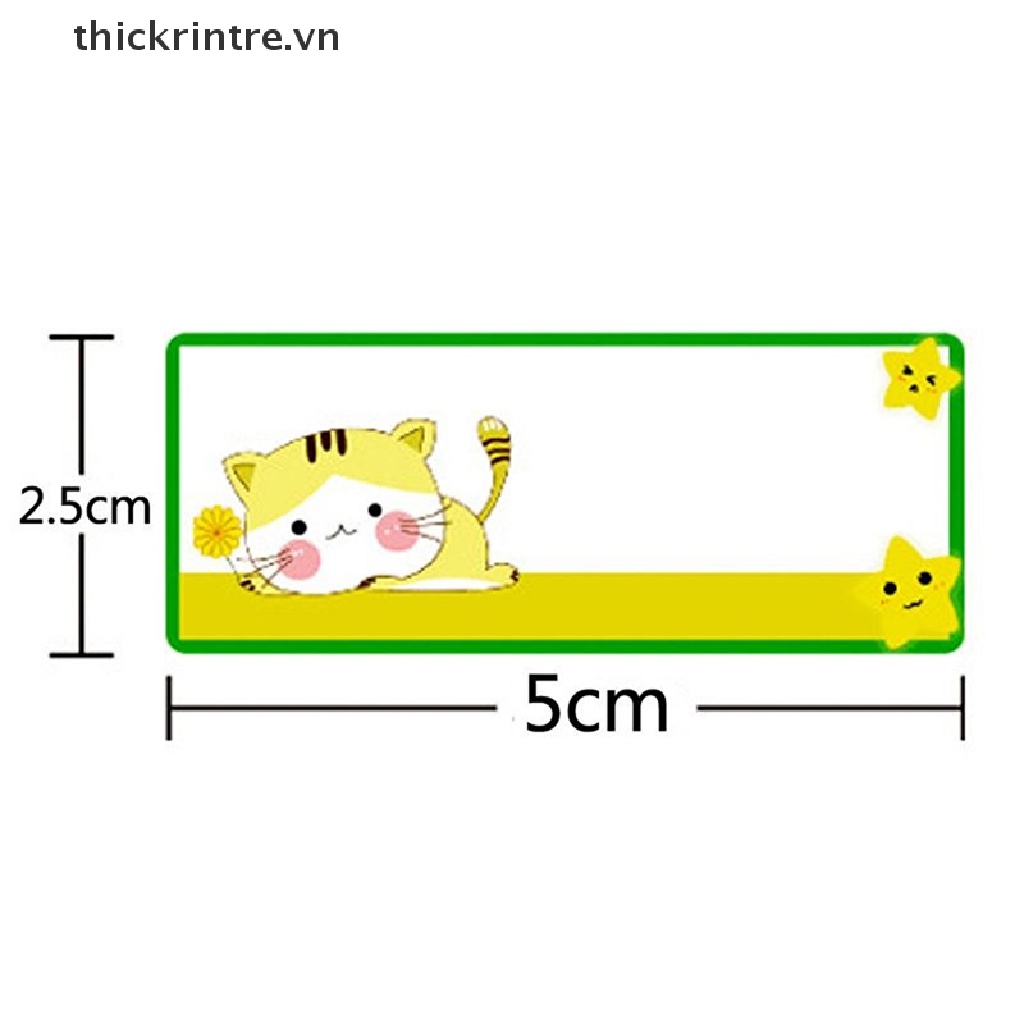Cuộn 300 Nhãn Dán Thực Phẩm Trong Tủ Lạnh