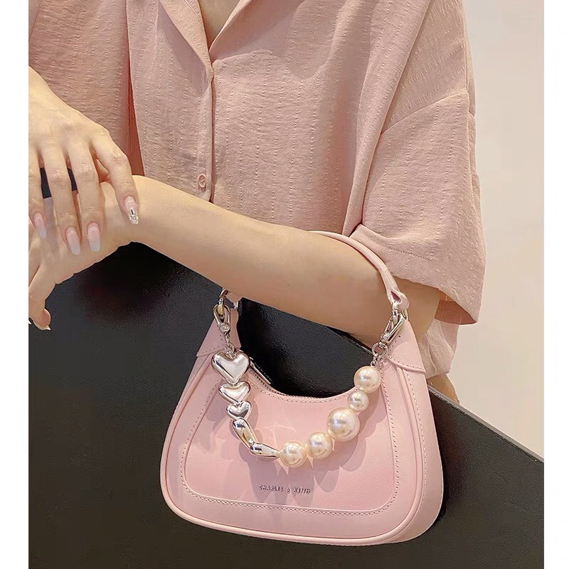 Túi xách cnk tim ngọc box hồng Túi ck box hồng  - ZENI.STORE