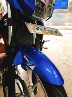 BIỂN SỐ TRƯỚC TITAN RAIDER/SATRIA