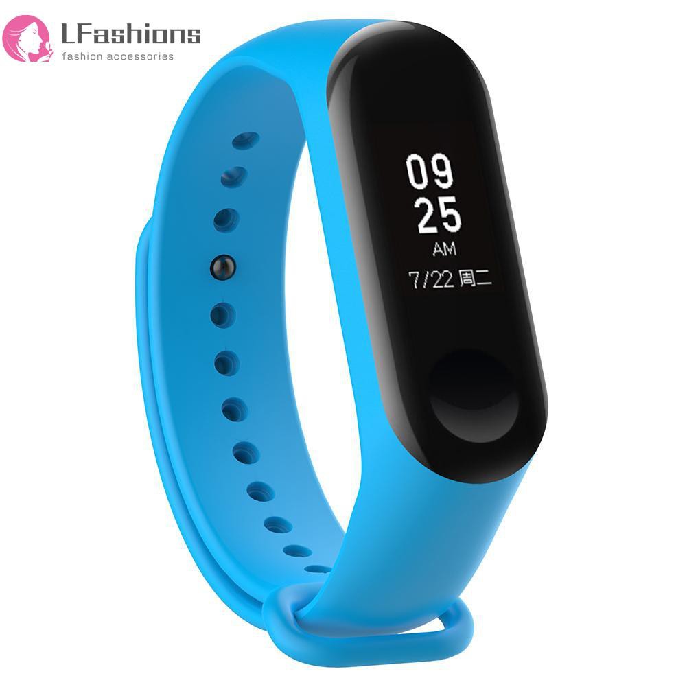 Lfashion❤ Silicone 220mm Wriststrap Band for Xiaomi Miband 3 Watch