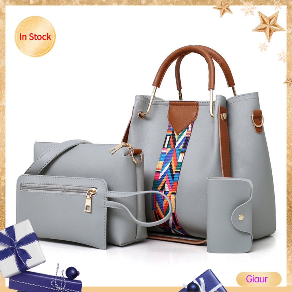 Bộ túi xách tay nhiều ngăn thời trang cho nữ