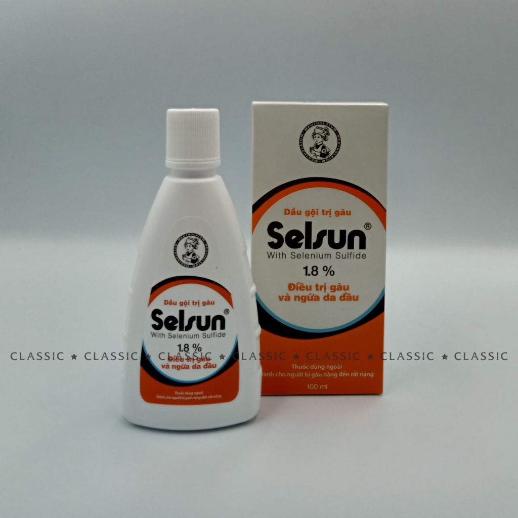 Dầu gội Selsun , dầu gội chống gàu, giảm ngứa, sạch nấm da dầu