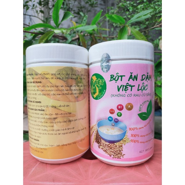 bột ăn dặm cho bé 4_10 tháng (1kg)