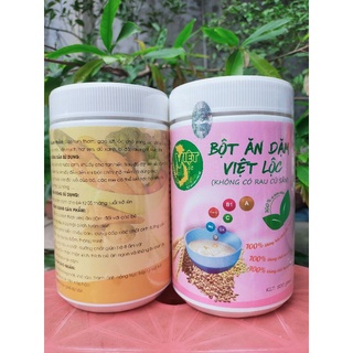 Bột ăn dặm cho bé 4_10 tháng