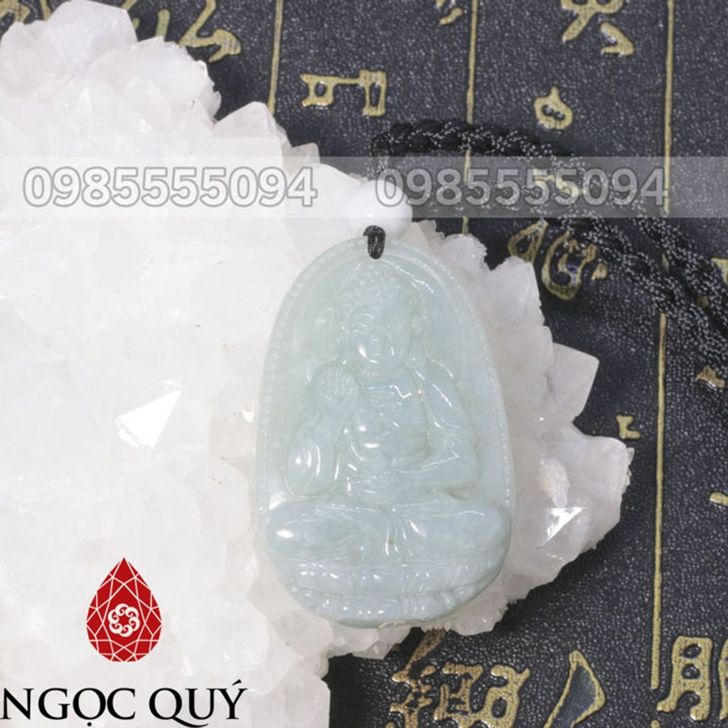 Mặt dây chuyền Phật bản mệnh A Di Đà 5x3cm