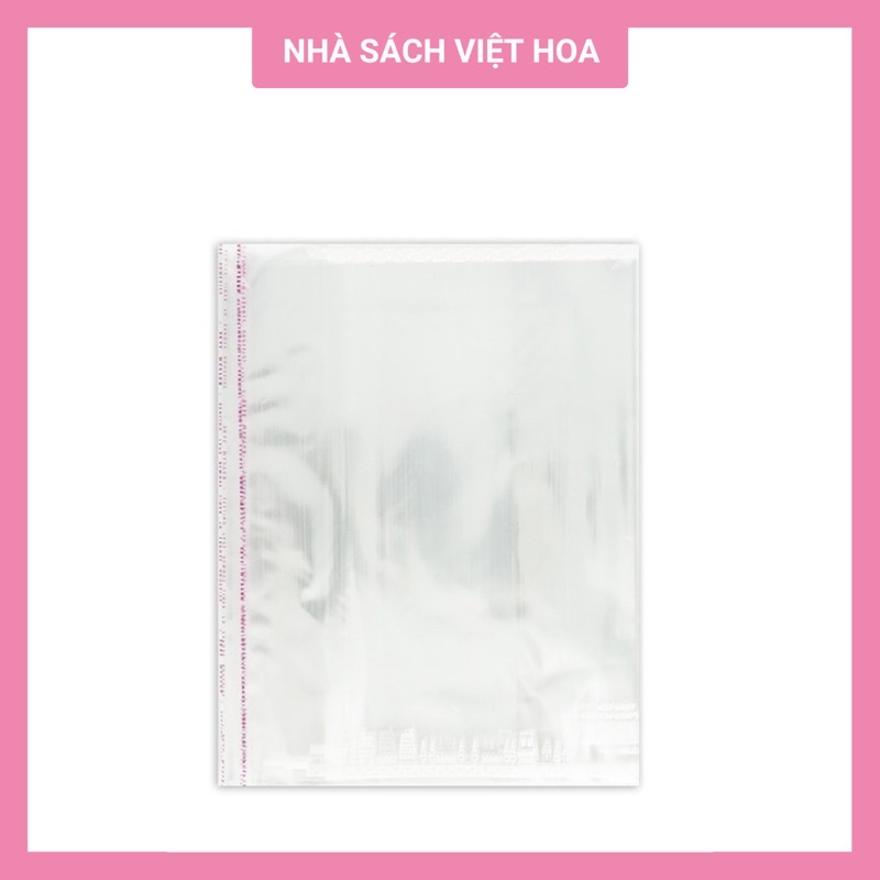 Tập 10 tờ Bọc vở nilon Hồng Hà 19x26,5cm