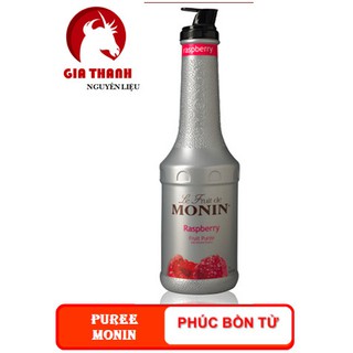 Puree monin raspberry - puree monin phúc bồn tử 1l