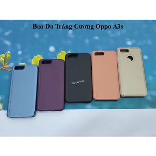 Oppo A3s|| Bao Da Clear View Standing Oppo A3s - Pk NQV