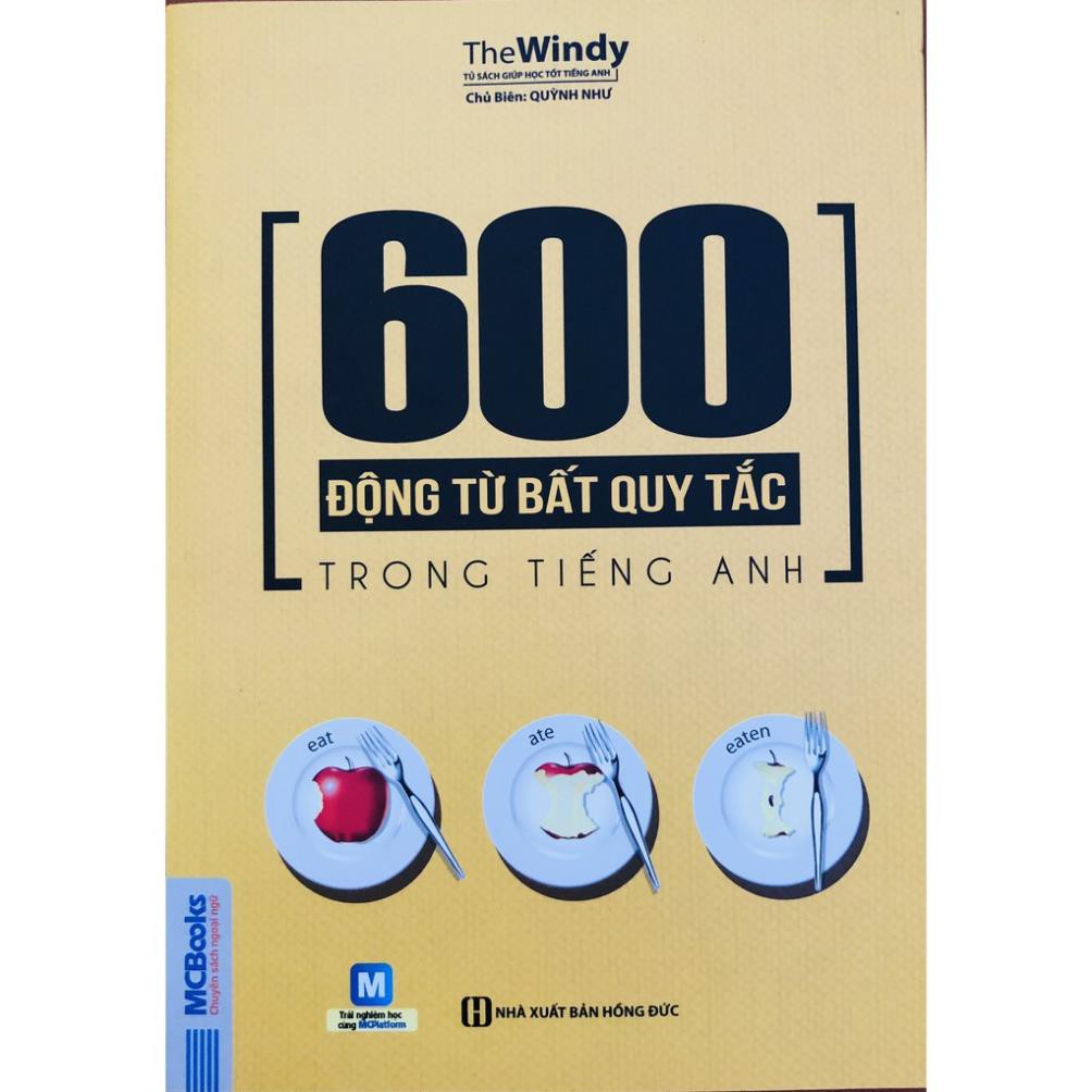 Sách - 600 động từ bất quy tắc trong tiếng anh