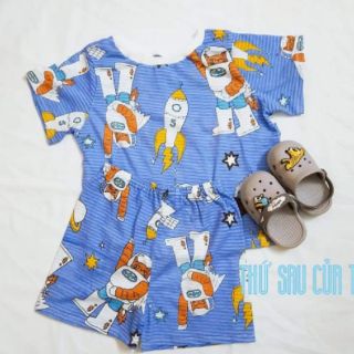 Set 5 Bộ cotton cho bé trai/gái