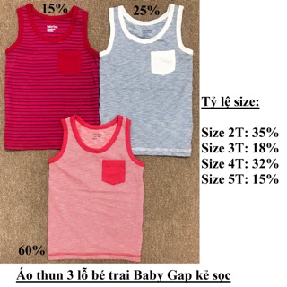 Freeship 99k TQ_Áo ba lỗ BabyGap xuất xịn