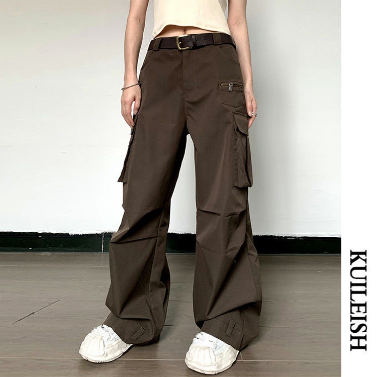 Quần Dài Ống Rộng Phong Cách Hip Hop Đường Phố Thời Trang Mùa Hè Cho Nam Và Nữ