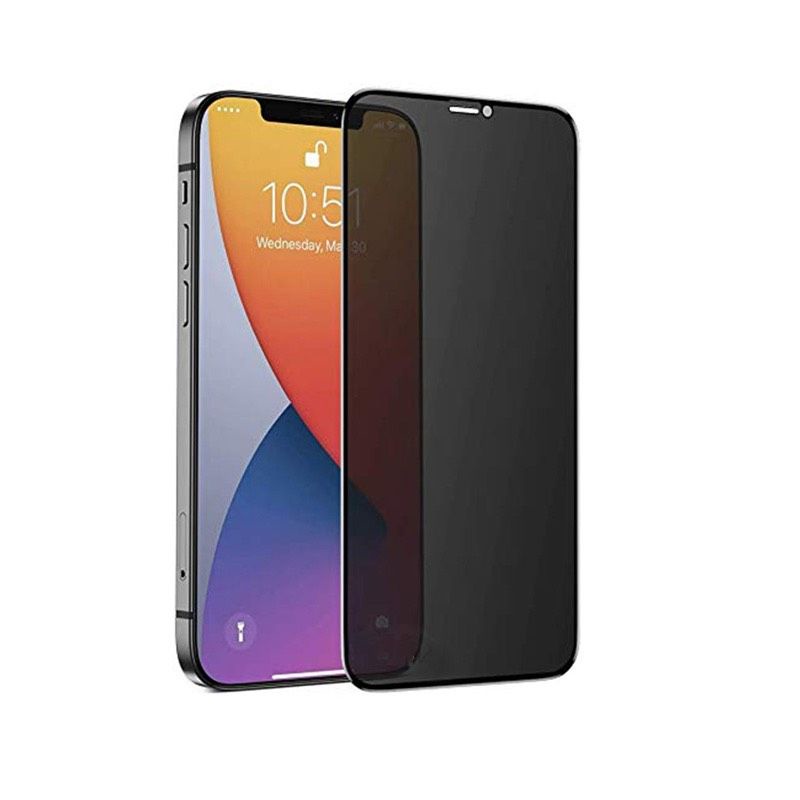 Kính Cường Lực Chống Nhìn Trộm Dành Cho IP 12 12MINI 12PRO 12PROMAX - Full Màn Hình - Loại Tốt