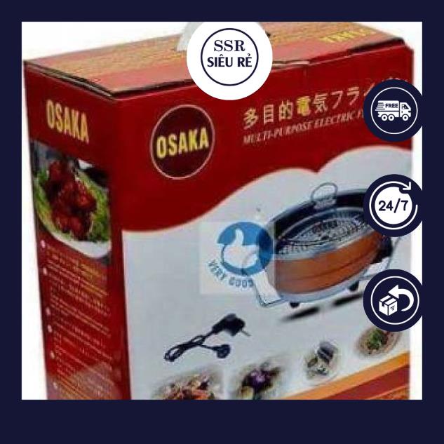 Nồi Lẩu Điện SSR OSAKA Nồi Đa Năng Chính Hãng CAO CẤP - BẢO HANH 12 THÁNG (PD270349)