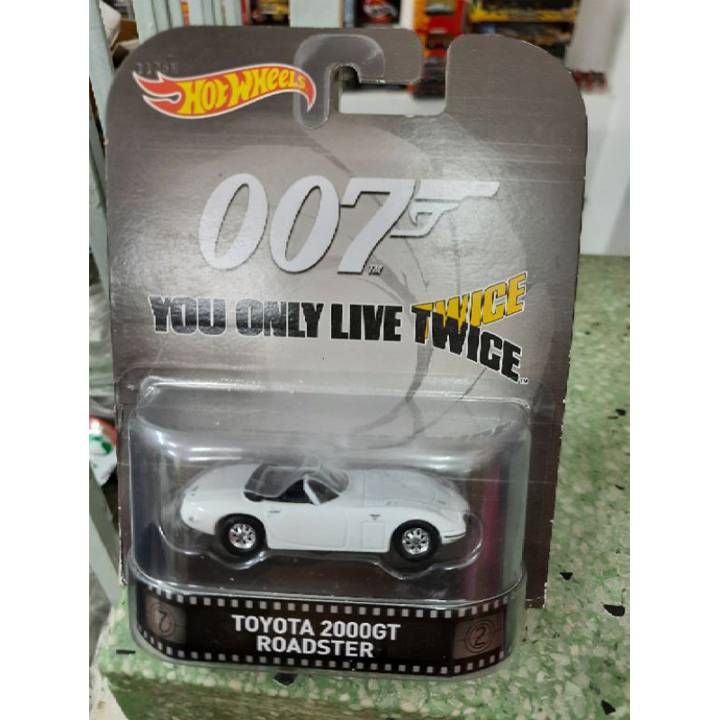 xe Hot Wheels retro Toyota 2000GT Roadster,  hàng siêu hiếm