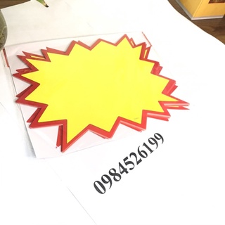 Giấy sale - 10 tờ giấy sale dùng cho các chương trình sale của shop