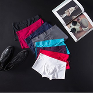 Quần Sịp đúc thun lạnh,sịp boxer lụa sữa