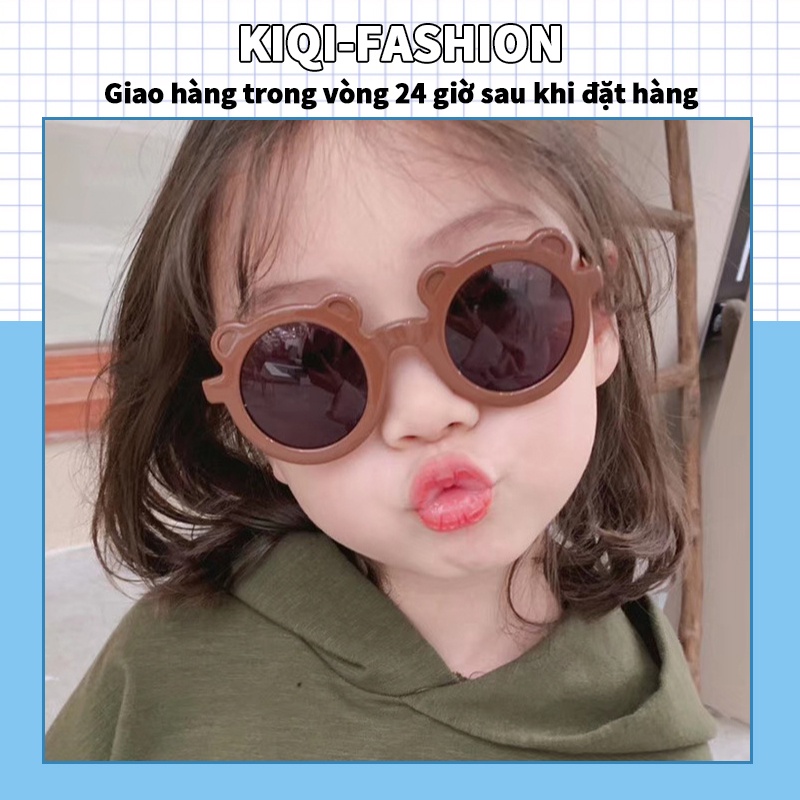 (KIQI-FASHION) COD Kính mát dành cho trẻ em từ 0-8 tuổi