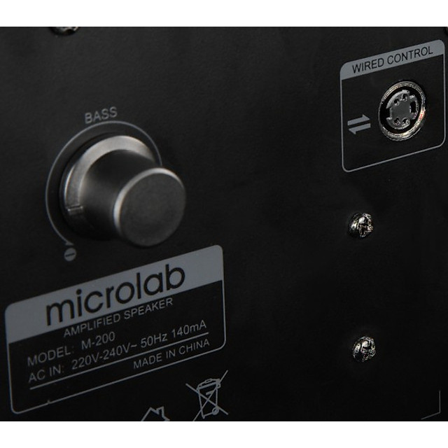 Loa Vi Tính Microlab M-200 2.1 40W - Hàng Chính Hãng