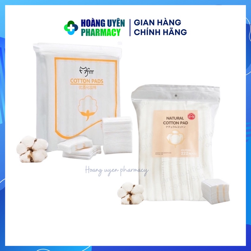 Bông tẩy trang Cotton pads 222 miếng