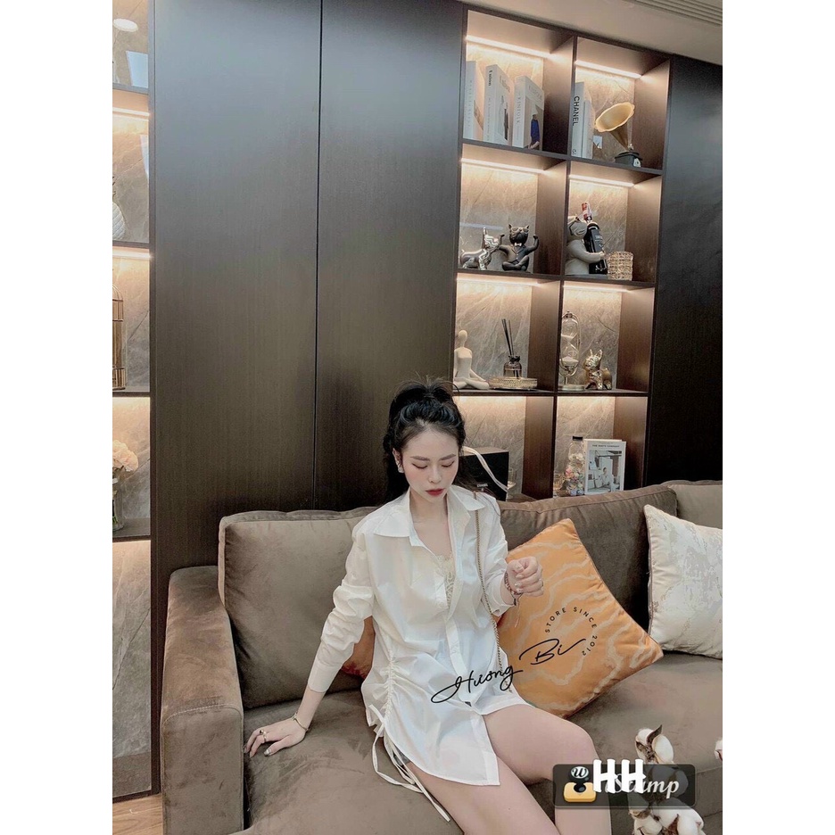 Áo sơ mi rút dây hot trend _ Hàng đẹp