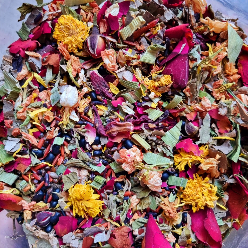 1KG Trà gạo lứt đậu đen HTX Vạn An mix lá dứa hoa nhài lá sen giảm cân hạ mỡ máu hỗ trợ  tiểu đường