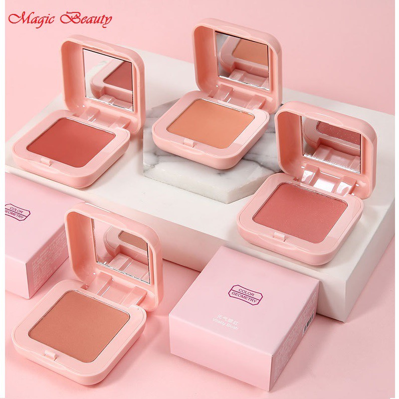 Phấn Má Hồng 1 ô màu Lameila Gốm Vitality Blush